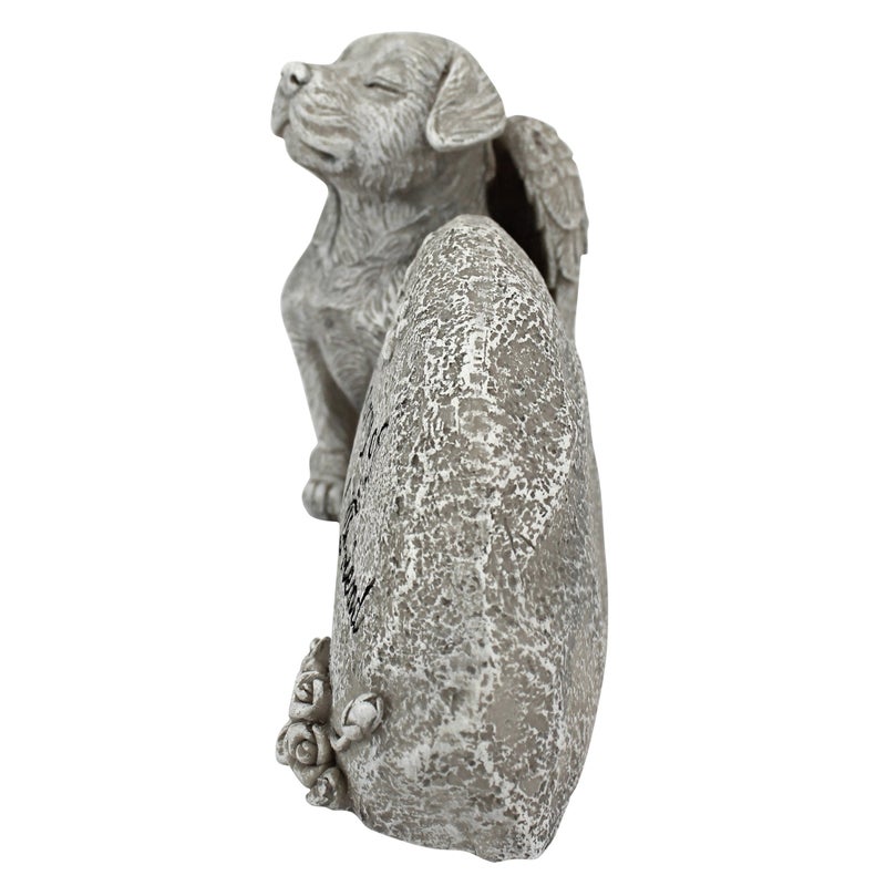 Design Toscano QL593931 Forever in Our Hearts Memorial Dog Statue,greystone - Image 2